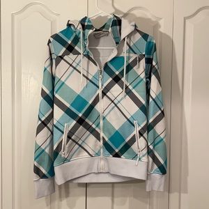 Empyre skate hoodie multi colored Size M zip up jacket